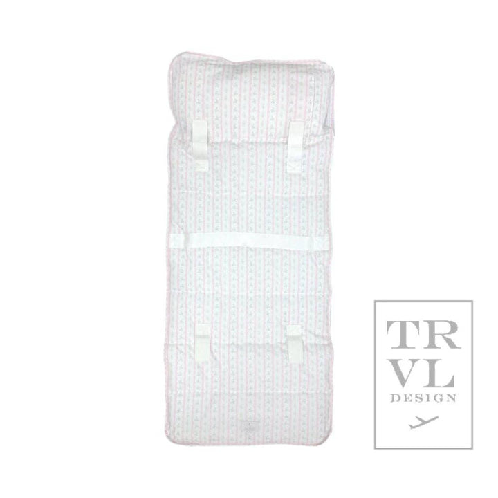 Nap Mat - Rest Up! Ribbon Floral Pink