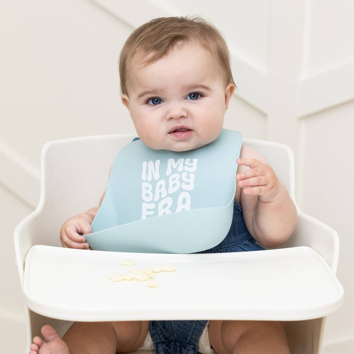 Taylor Swift In My Baby Era Wonder Bib: Blue