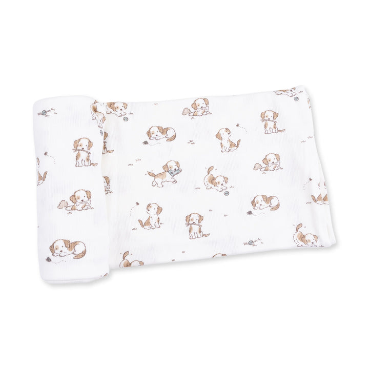 Explorer Puppy Blue - Swaddle Blanket