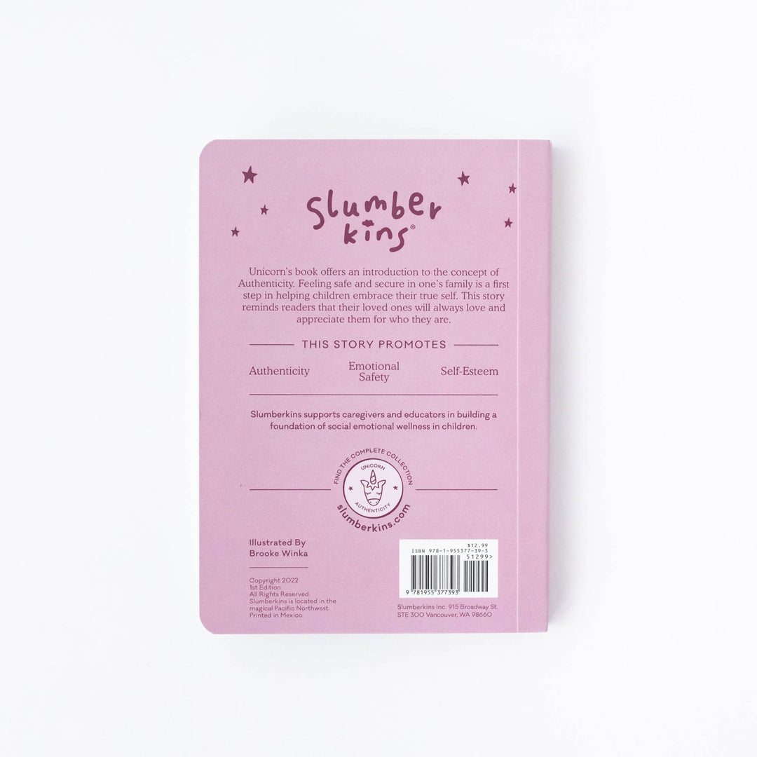 Unicorn's Authenticity Plush Set - with 2 books! by Slumberkins Inc. - product view 7