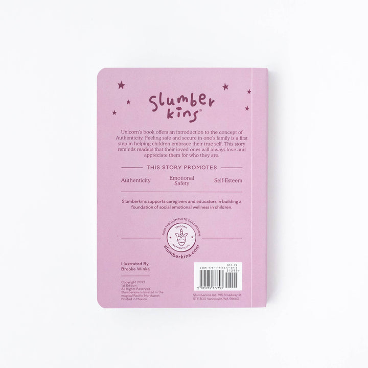 Unicorn's Authenticity Plush Set - with 2 books! by Slumberkins Inc. - product view 7