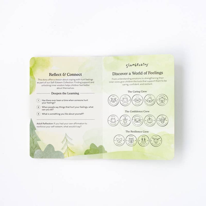 Bigfoot's Self Esteem Plush Set - with 2 books! by Slumberkins Inc. - product view 8