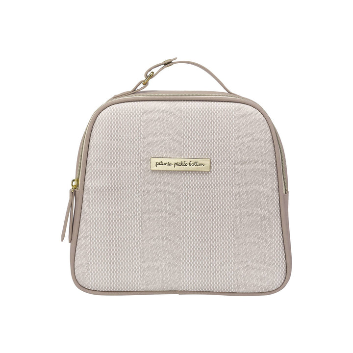 TANDEM BOTTLE & LUNCH TOTE - GREY MATTE CABLE STITCH
