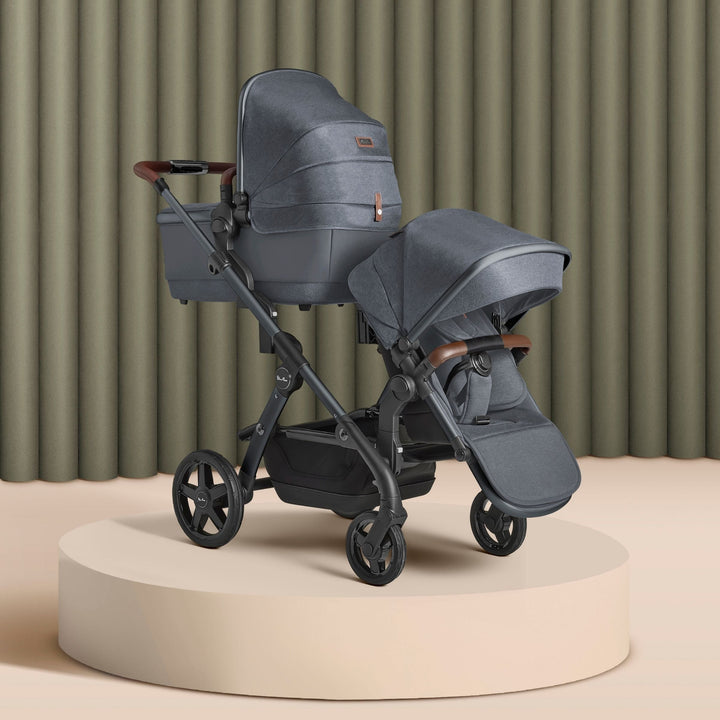 Silver Cross Wave Tandem Seat with Sustainable Fabrics - product view 10