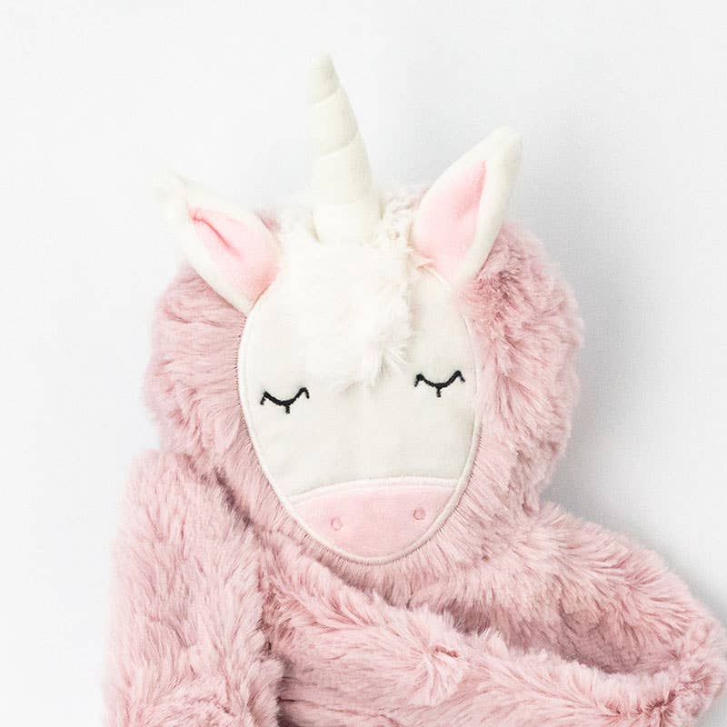 Unicorn's Authenticity Plush Snuggler Set - with 2 books! by Slumberkins Inc. - back view