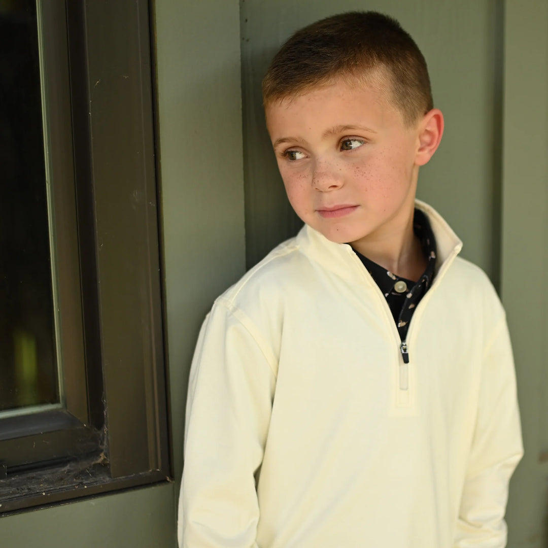 Boys Quarter Zip Pullover