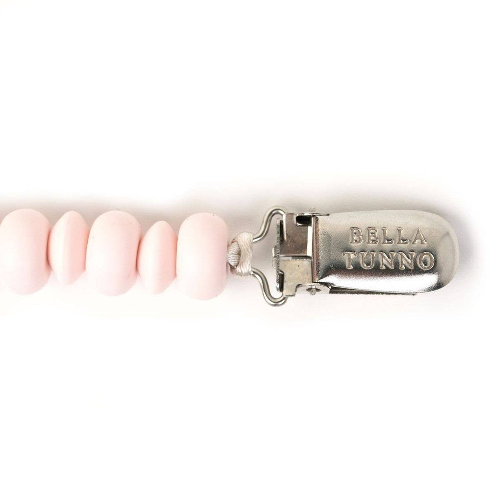 Light Pink Pacifier Clip by Bella Tunno - alternate view