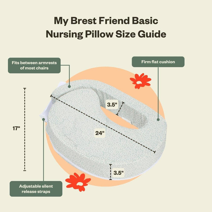 Basic Nursing Pillow: Flowery Meadow