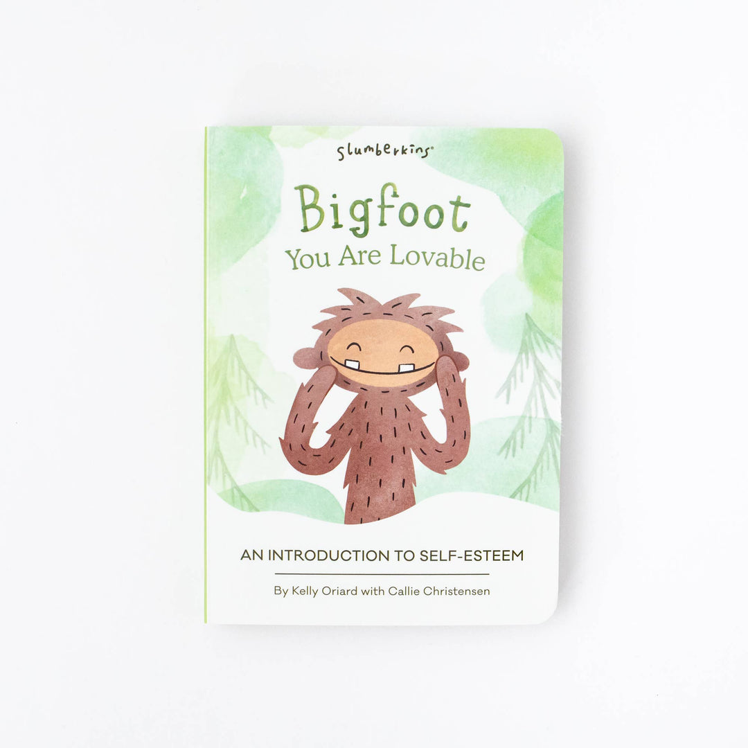Bigfoot's Self Esteem Plush Set - with 2 books! by Slumberkins Inc. - alternate angle
