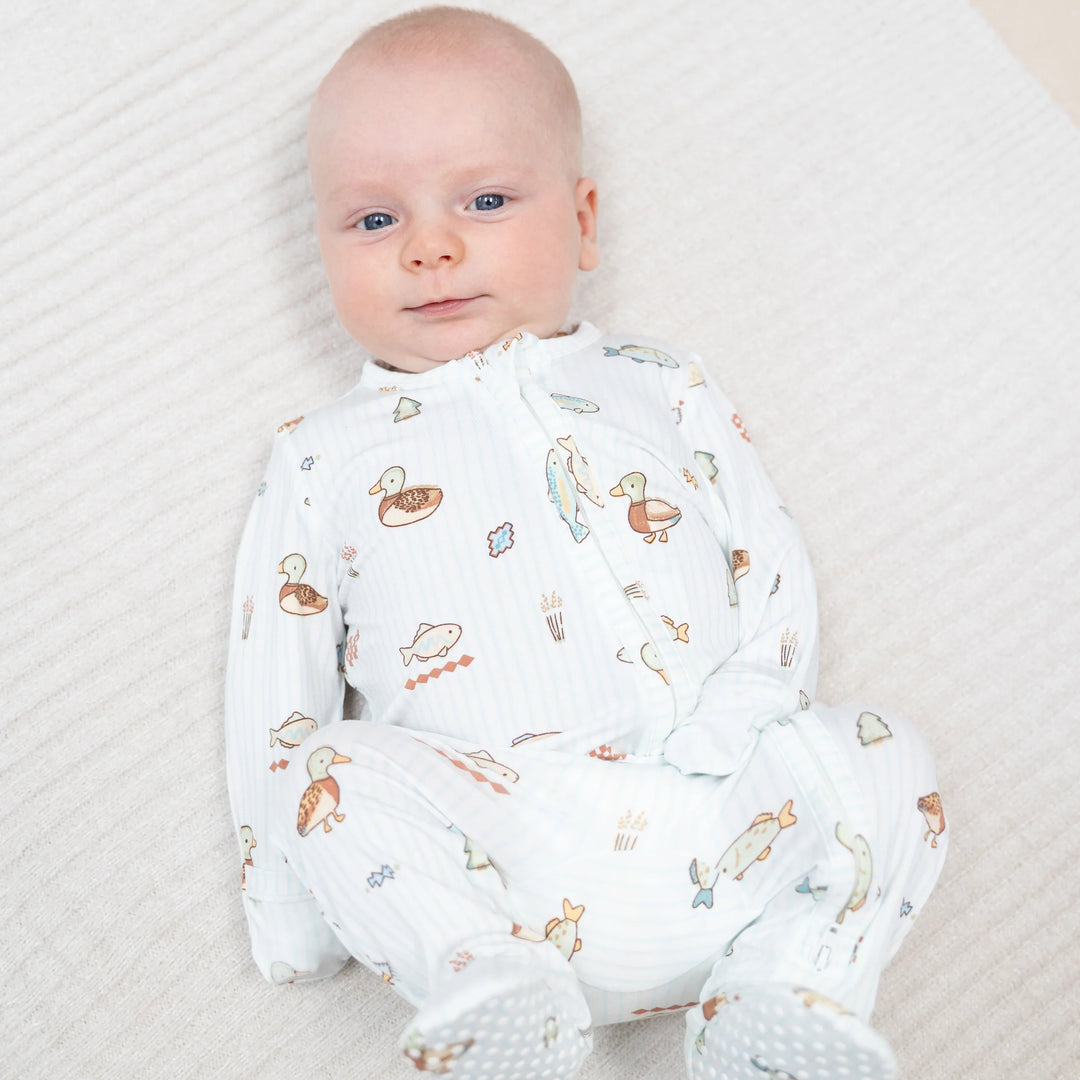 Lake Cuties 2 Way Zipper Footie