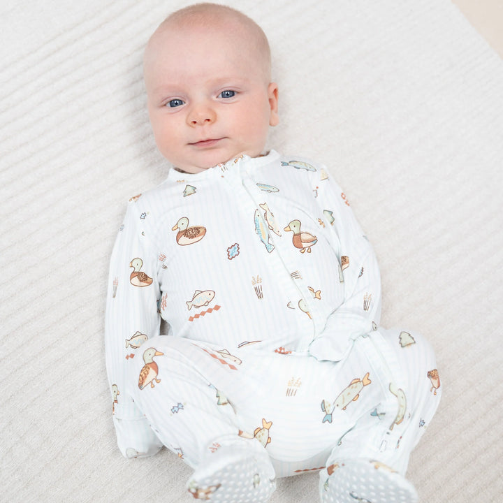 Lake Cuties 2 Way Zipper Footie