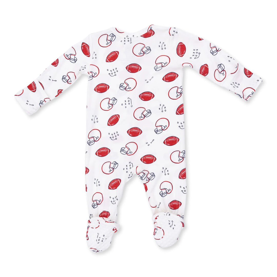 Touchdown Time - 2 Way Zipper Footie