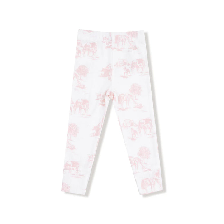 Pink Farm Toile Loungewear Set