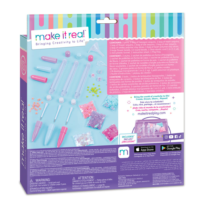 Make It Real craft kit packaging with colorful design and text