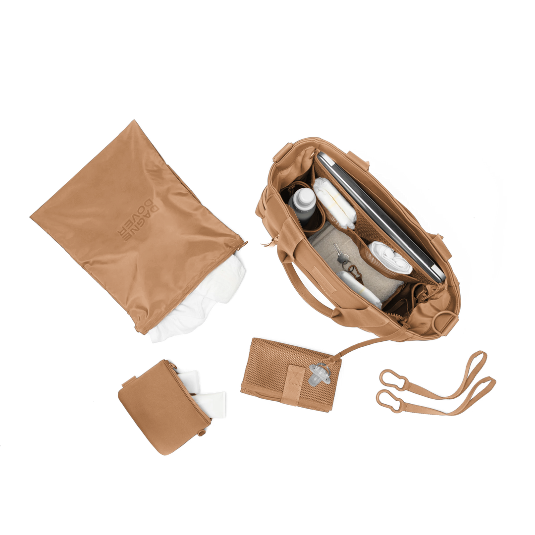 Wade Diaper Tote in Camel