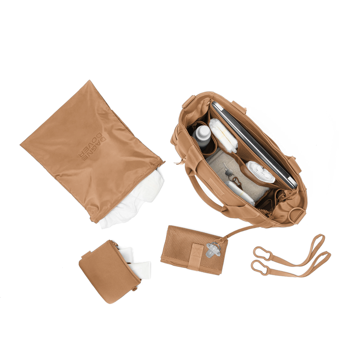 Wade Diaper Tote in Camel