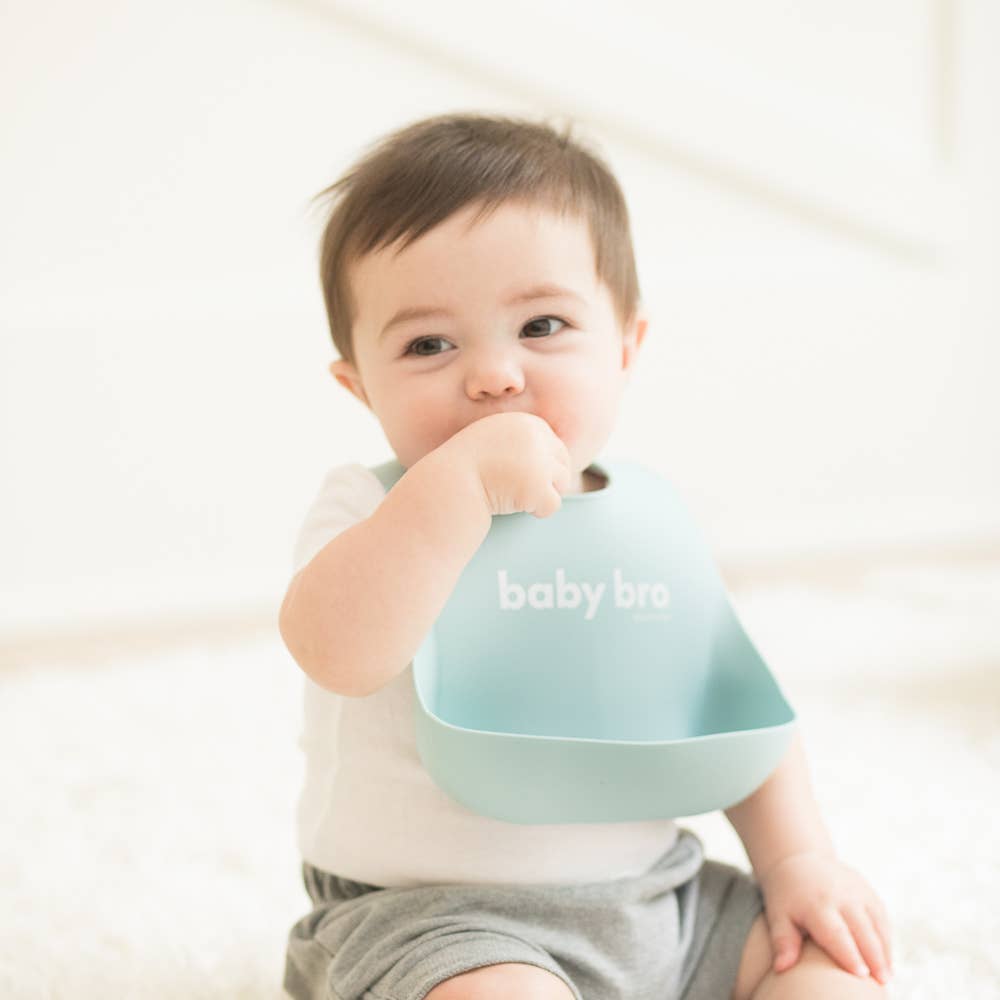 Baby Bro Wonder Bib by Bella Tunno - back view