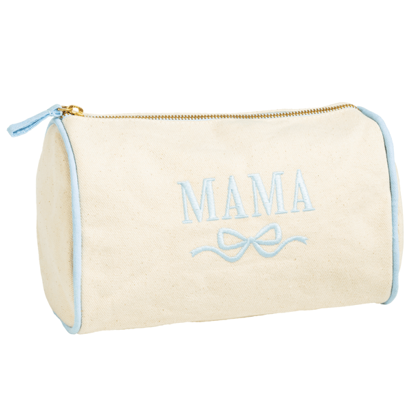 Mama Embroidered Canvas Case by Mud Pie - alternate view