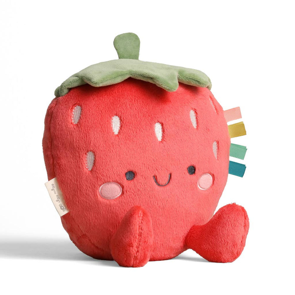Itzy Ritzy Sweetie Snuggles™ Plush: Pink Bunny - alternate angle