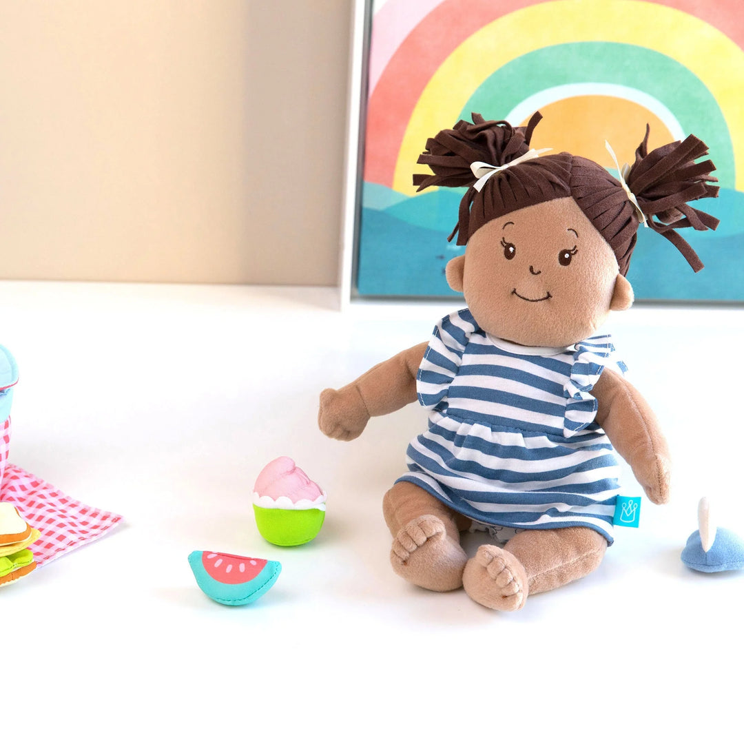 Baby Stella Beige Doll by Manhattan Toy Company - detail view