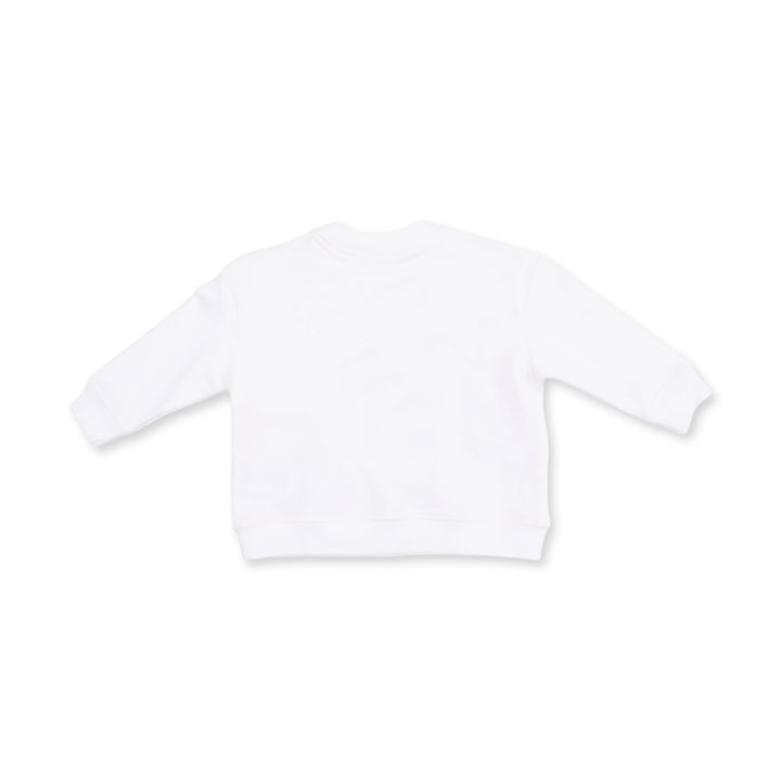 Golf - Drop Sleeve Sweatshirt White and Pink