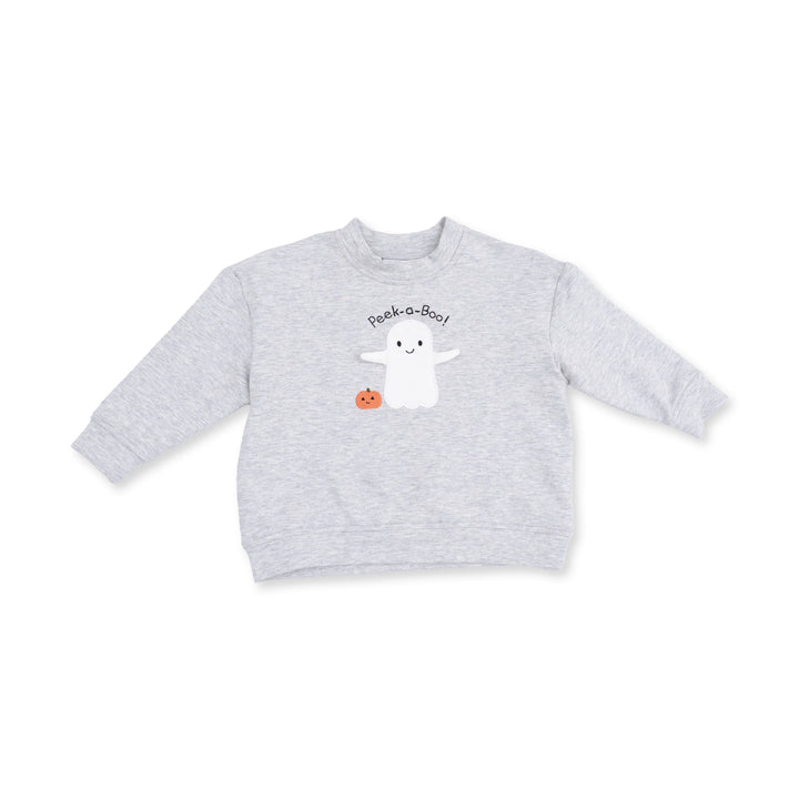Ghosts Gray - Drop Sleeve Sweatshirt