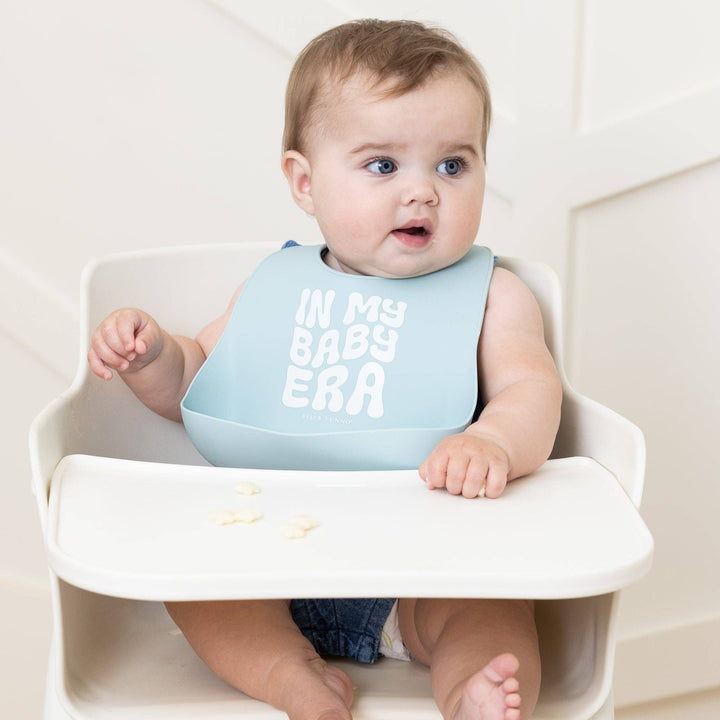 Taylor Swift In My Baby Era Wonder Bib: Blue