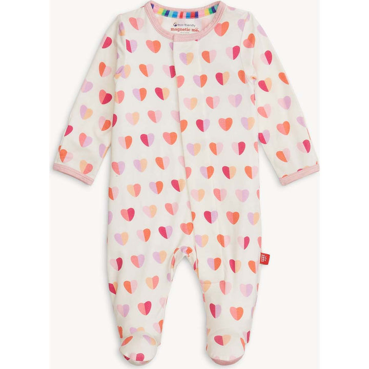 Pink XOXO Modal Footie