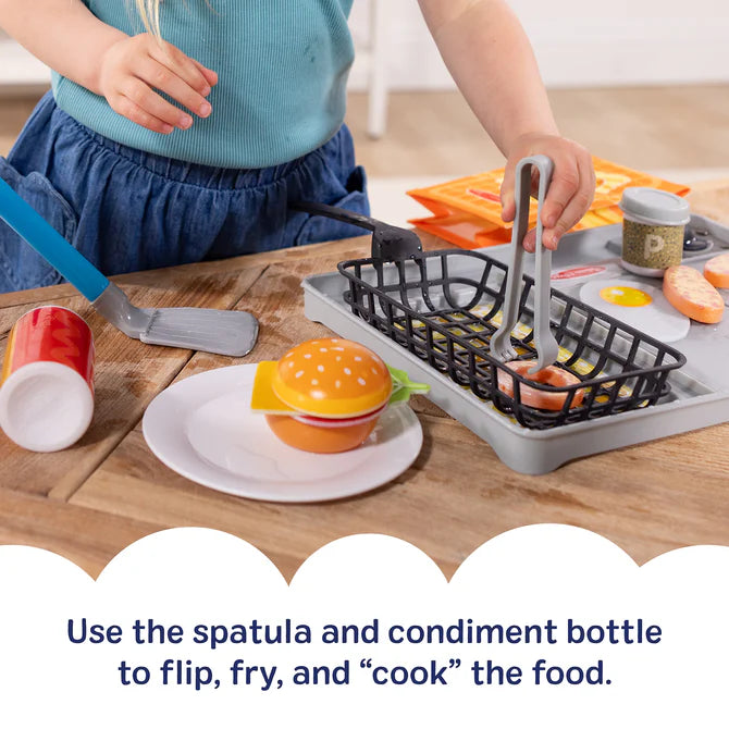 Flip & Fry Grill Play Set with Color Changing Water WOW!