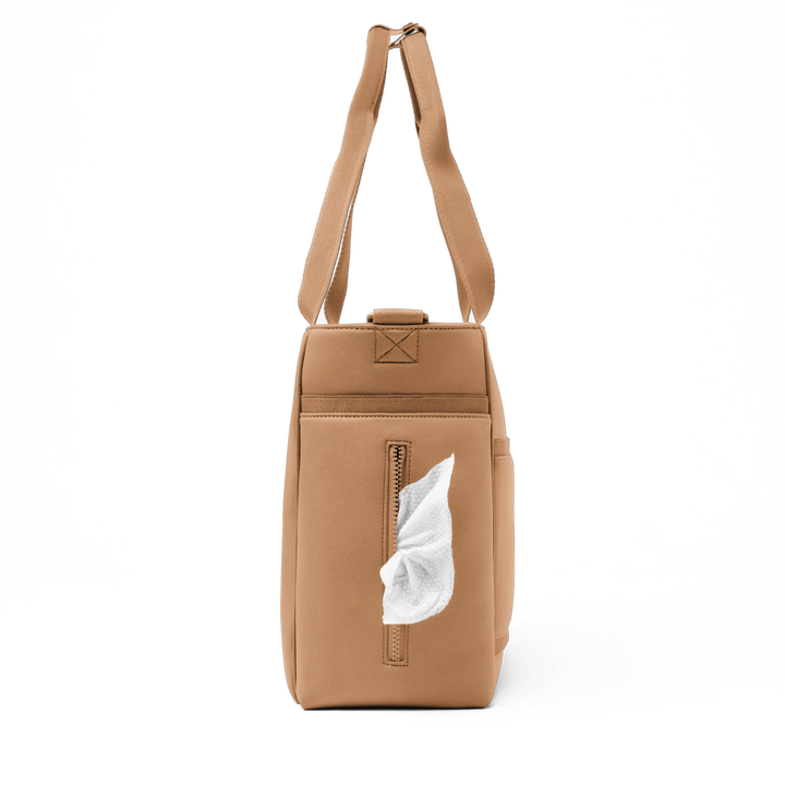 Wade Diaper Tote in Camel