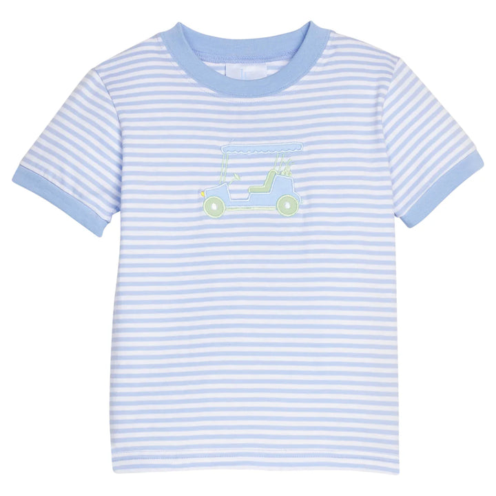 Golf Cart Applique T-Shirt by Little English - alternate view