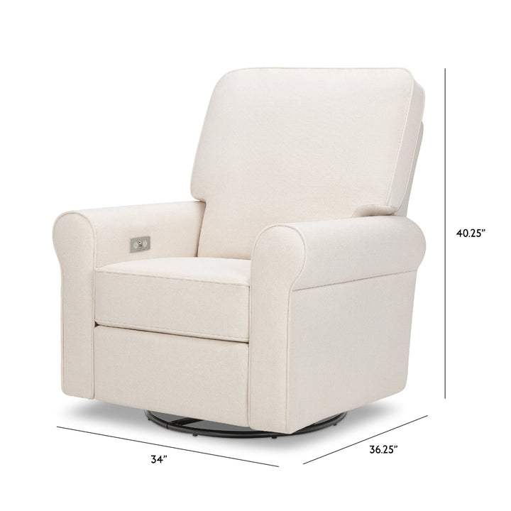 Monogram by Namesake Monroe Power Recliner & Swivel Glider
