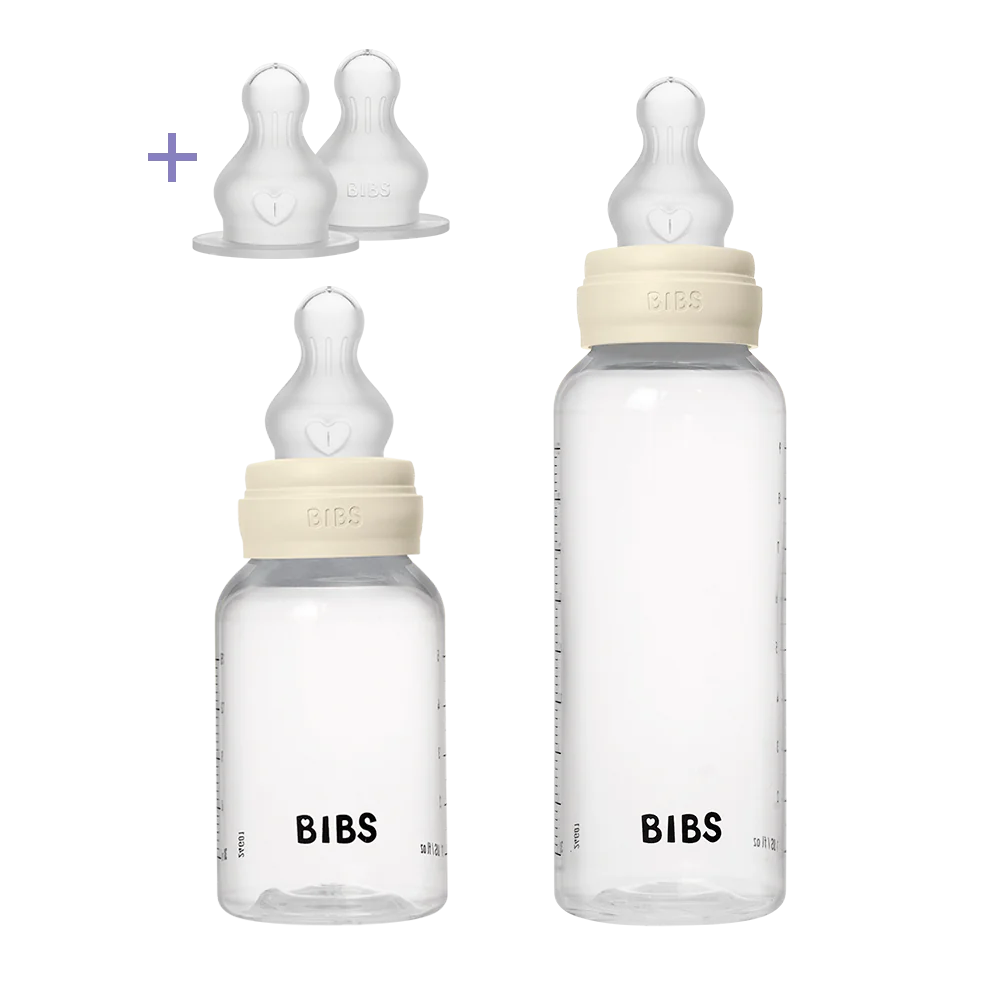 Baby BPA-Free PP Bottle Grow and Flow set 5oz/9oz Silicone by Bibs - alternate view