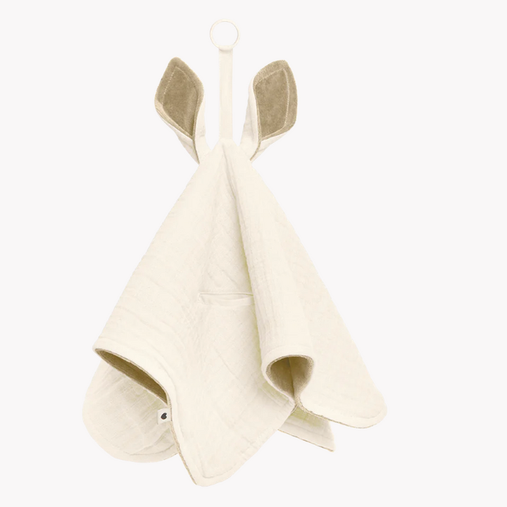 BIBS Cuddle Cloth Kangaroo Ivory
