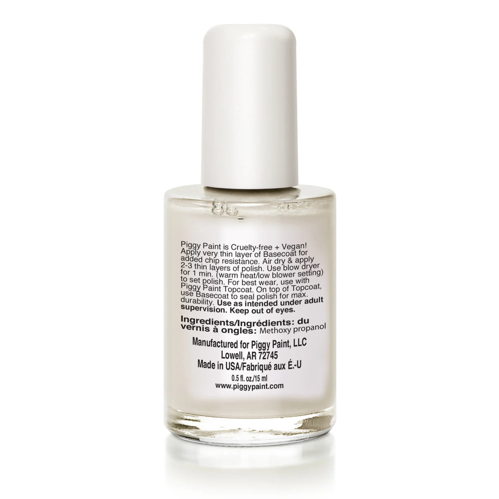 Base coat + Sealer Nail Polish Non-Toxic Kids Nail Polish by Piggy Paint - alternate view