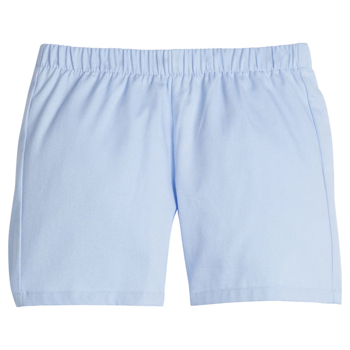 Breeze Blue Twill Basic Short by Little English - alternate view