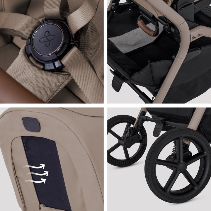 Silver Cross Breez Mid-Size Compact Stroller - product view 11