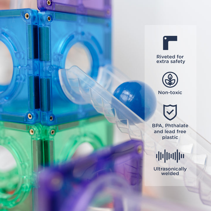 Rainbow Ball Run, 92 pcs.