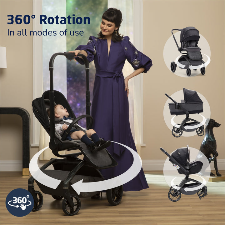 Maxi-Cosi Kindred Tana 360° Rotating Modular Stroller - product view 6