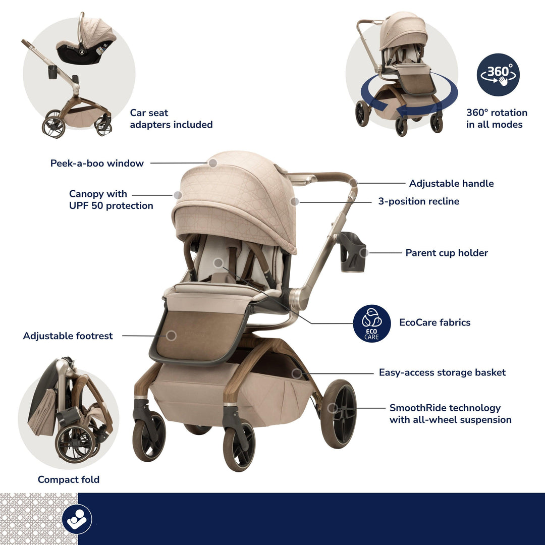 Maxi-Cosi Kindred Tana 360° Rotating Modular Stroller - product view 18