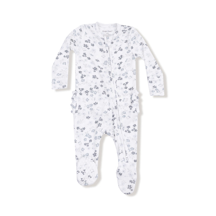 Caroline's Calico 2 Way Zipper Footie