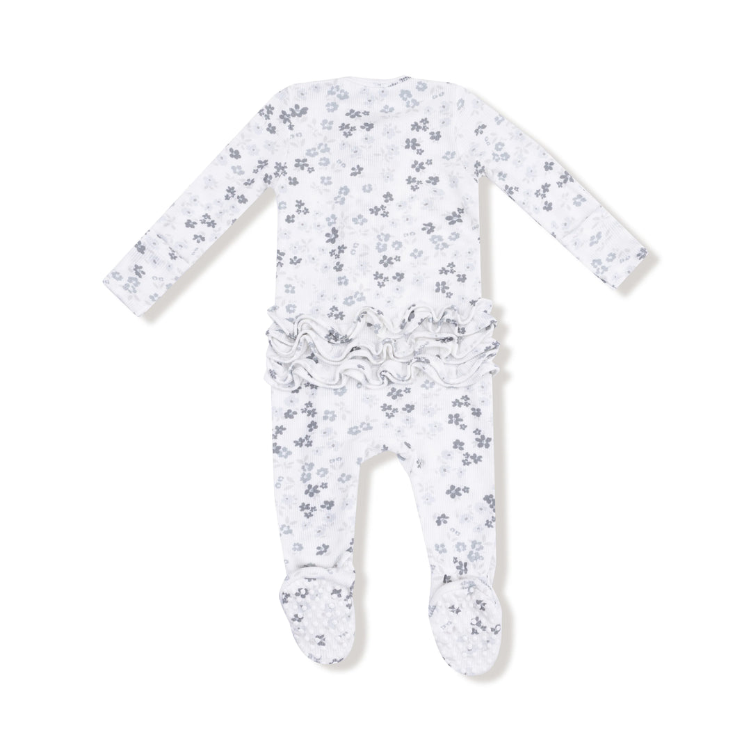 Caroline's Calico 2 Way Zipper Footie