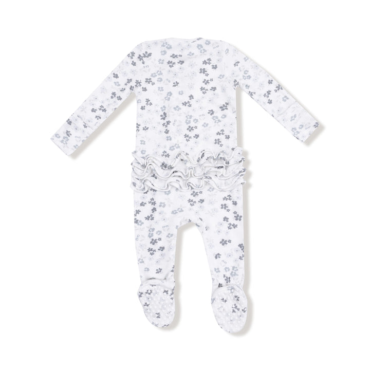 Caroline's Calico 2 Way Zipper Footie