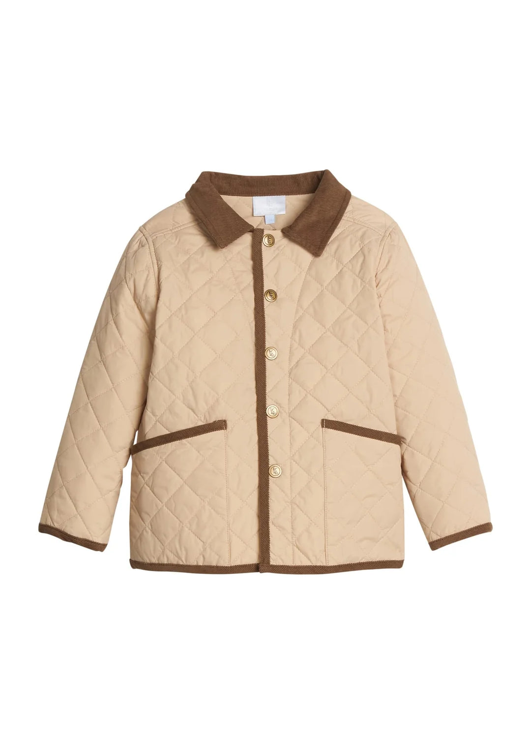 Classic Quilted Jacket - Khaki
