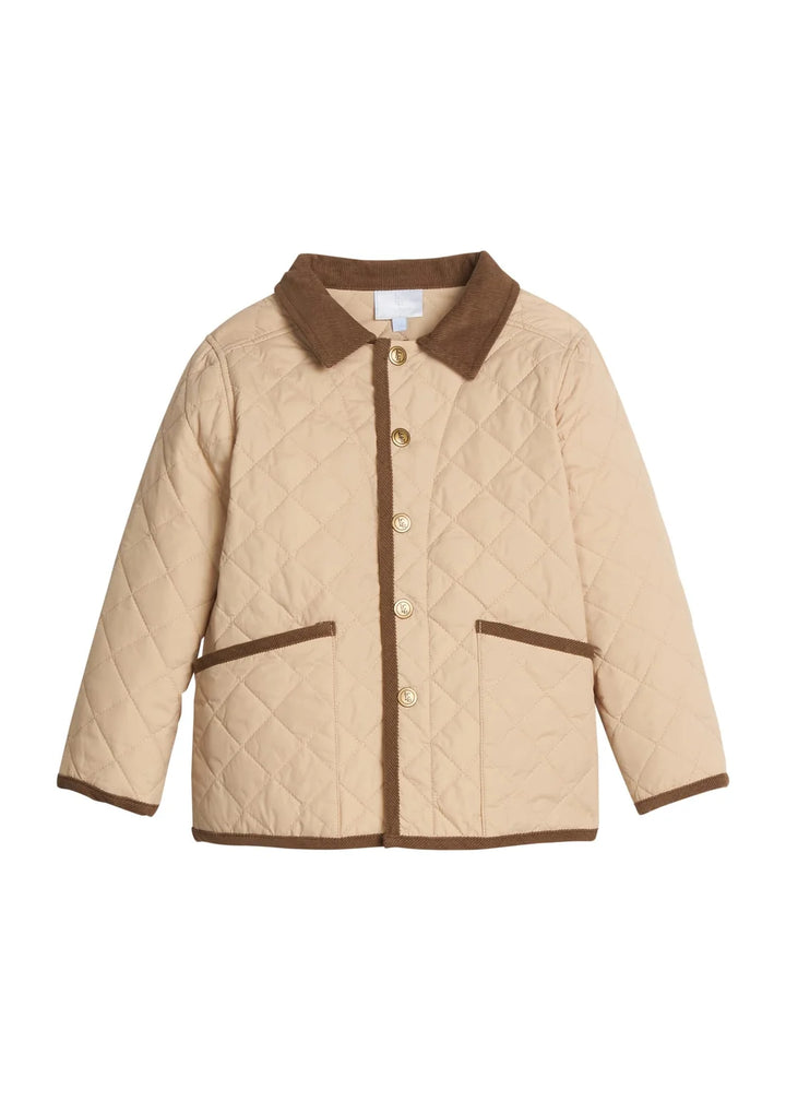 Classic Quilted Jacket - Khaki