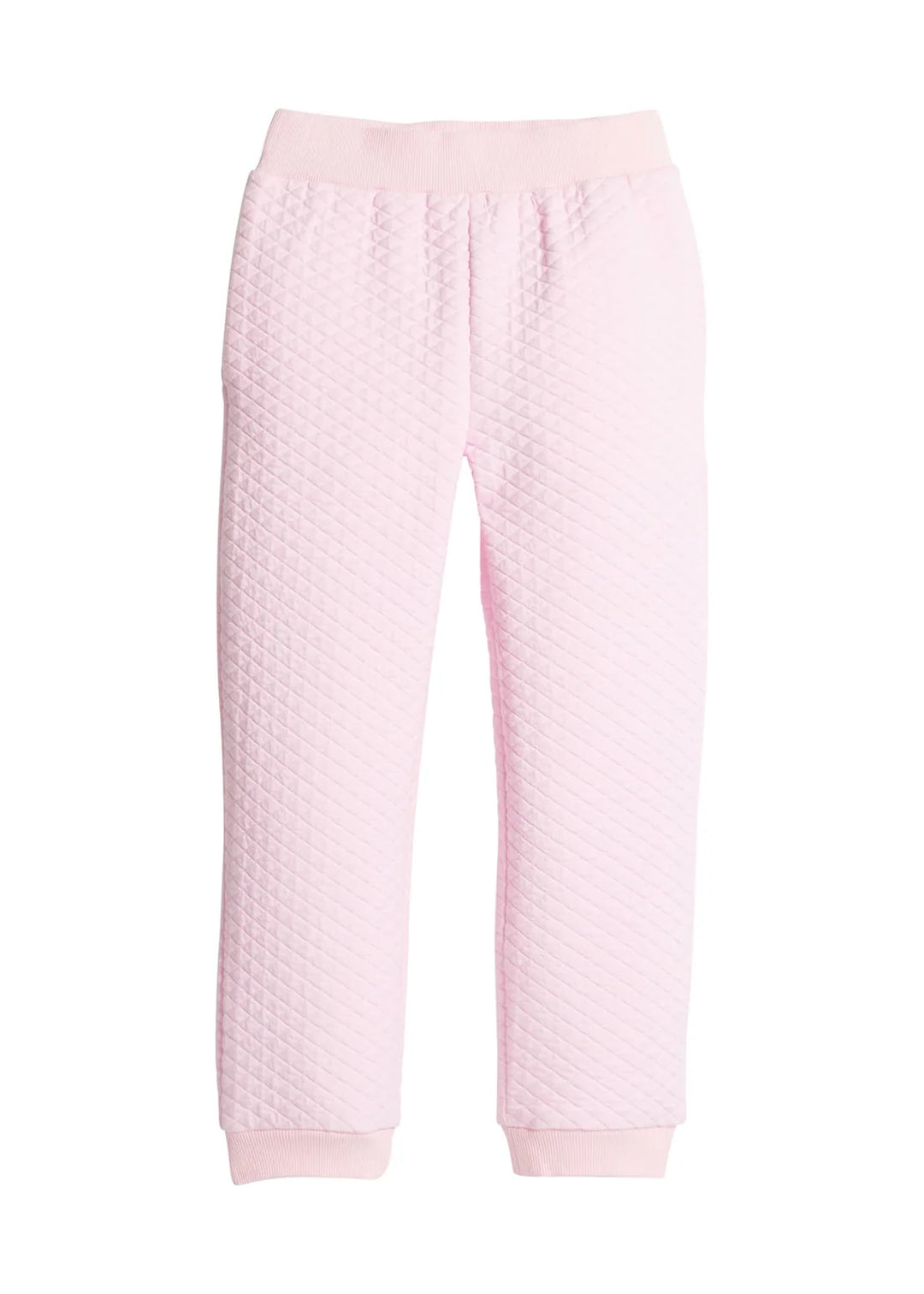 Classic Quilted Joggers - Light Pink