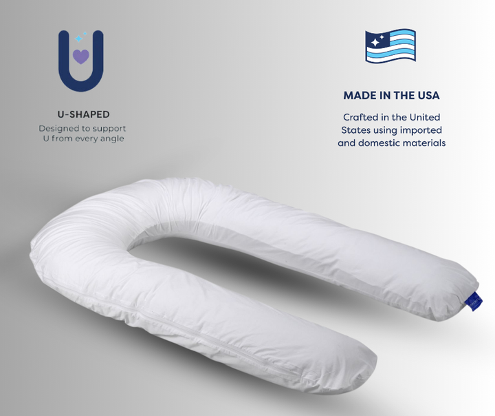 Moonlight Comfort-U Full Body Pillow by Moonlight Slumber - back view