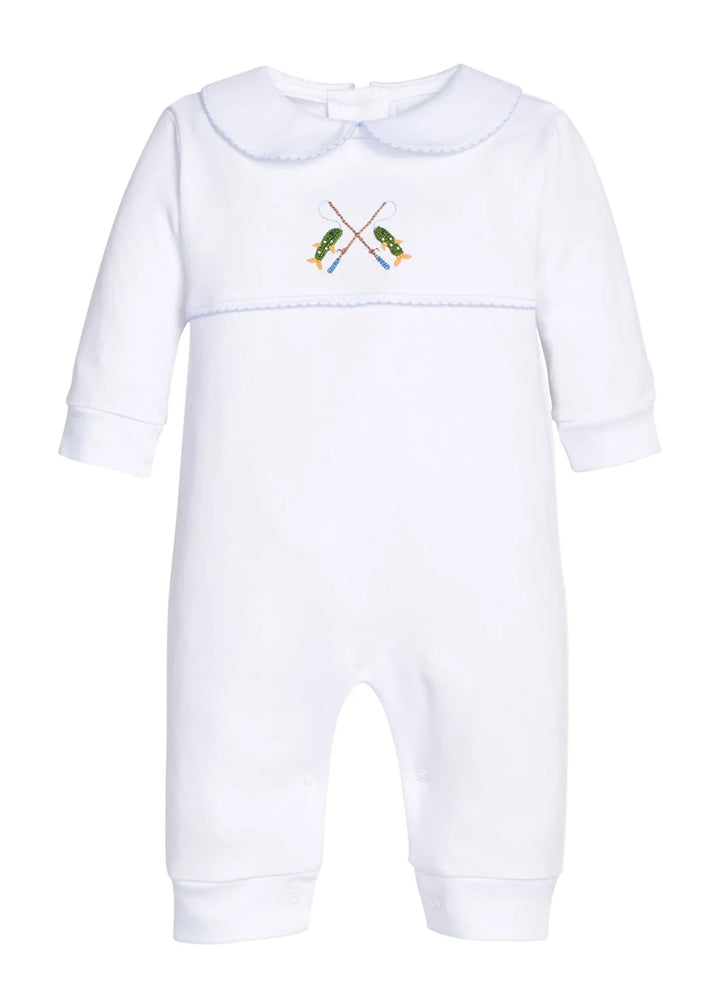 Crochet Playsuit - Fishing Rod