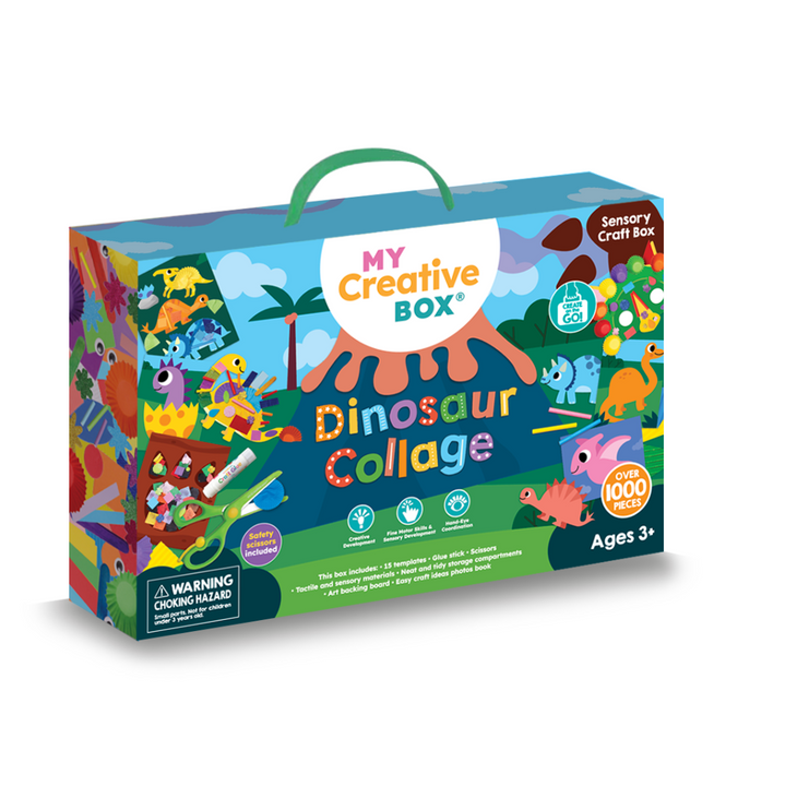 Dinosaur Collage Sensory Activity Box by Connetix - product view 7