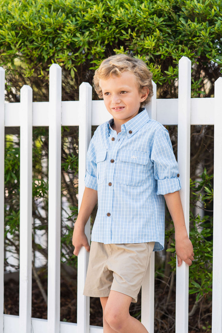 Flagler fishing Shirt by Saltwater Boys - baby top